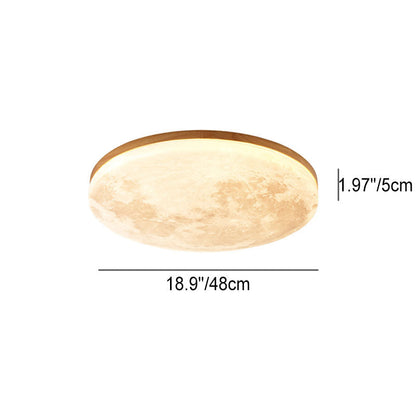 Modern Moon LED Ceiling Light