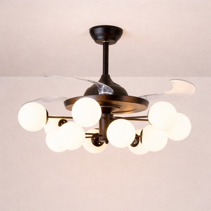 LED Chandelier Ceiling Fan
