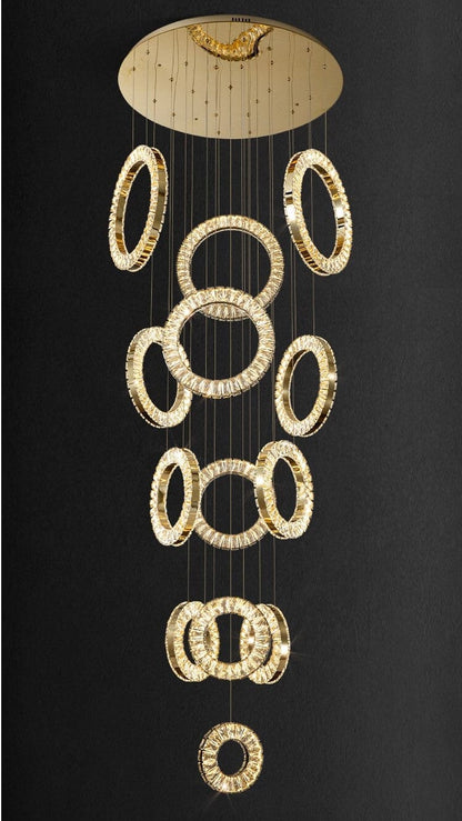 Lunara Crystal Chandelier