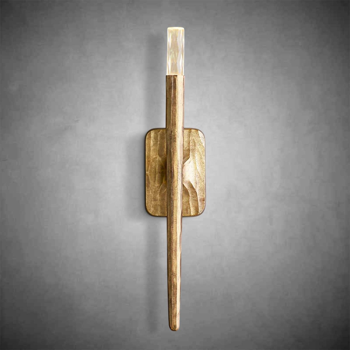 Handcrafted Brass Wall Sconce