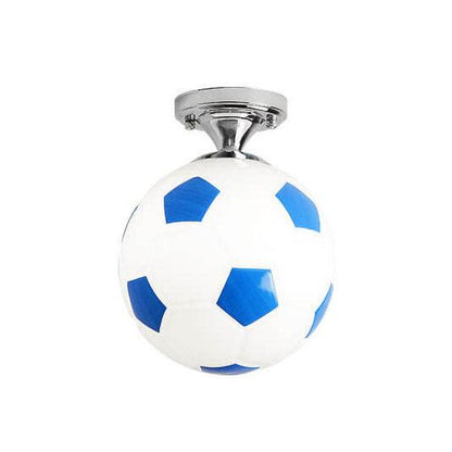 Kids Soccer Ball Ceiling Light
