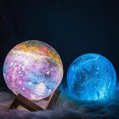 Galaxy Glow Moon Lamp