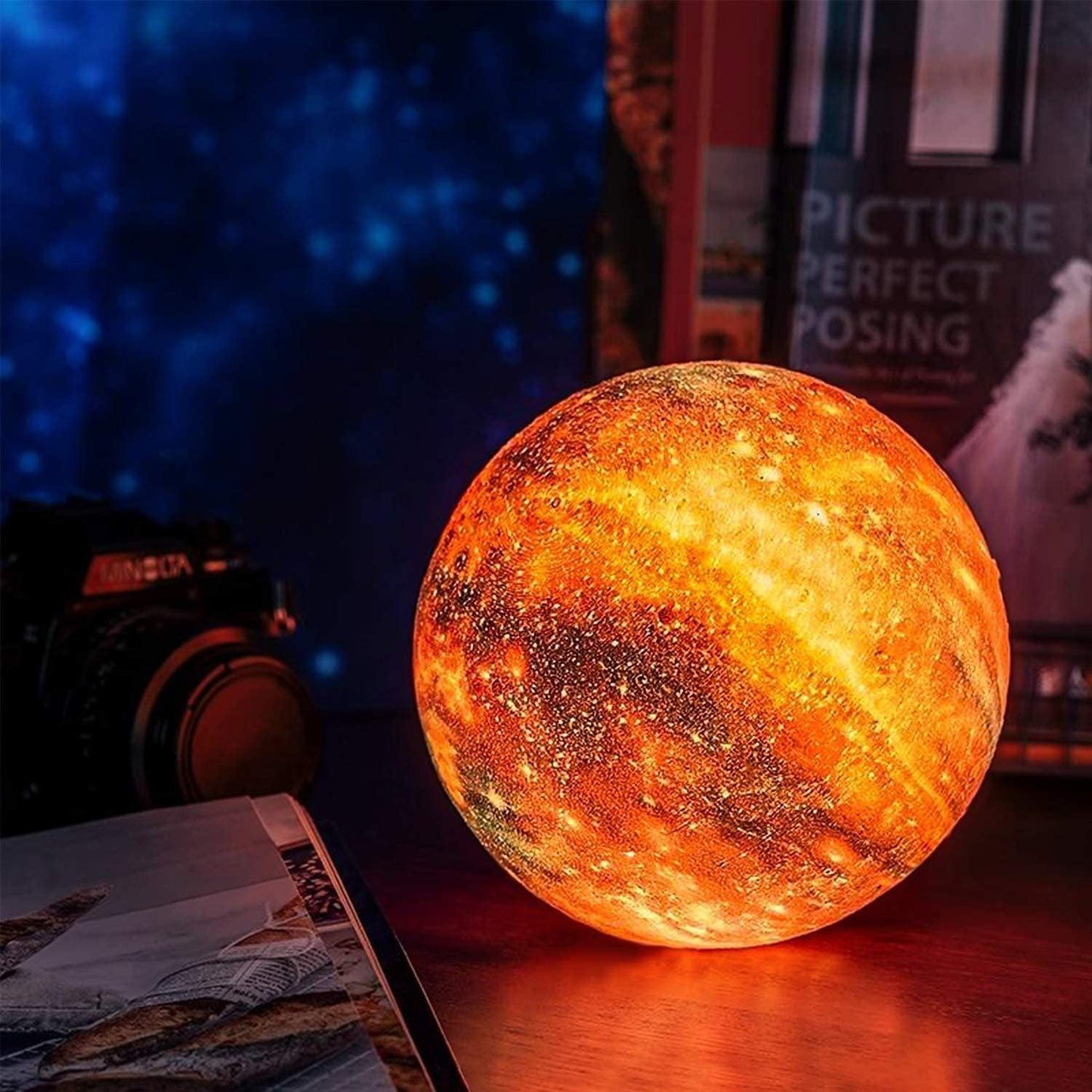 Galaxy Glow Moon Lamp