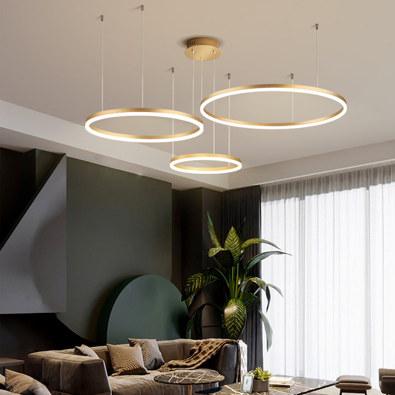LED Ring Pendant Light