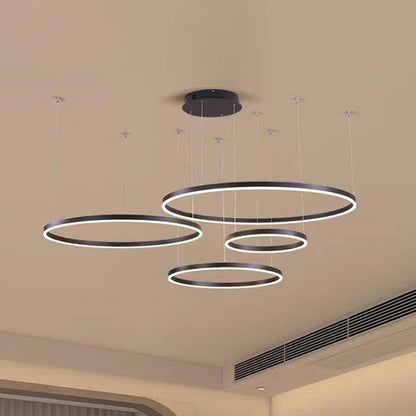 LED Ring Pendant Light