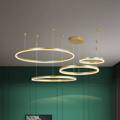 LED Ring Pendant Light