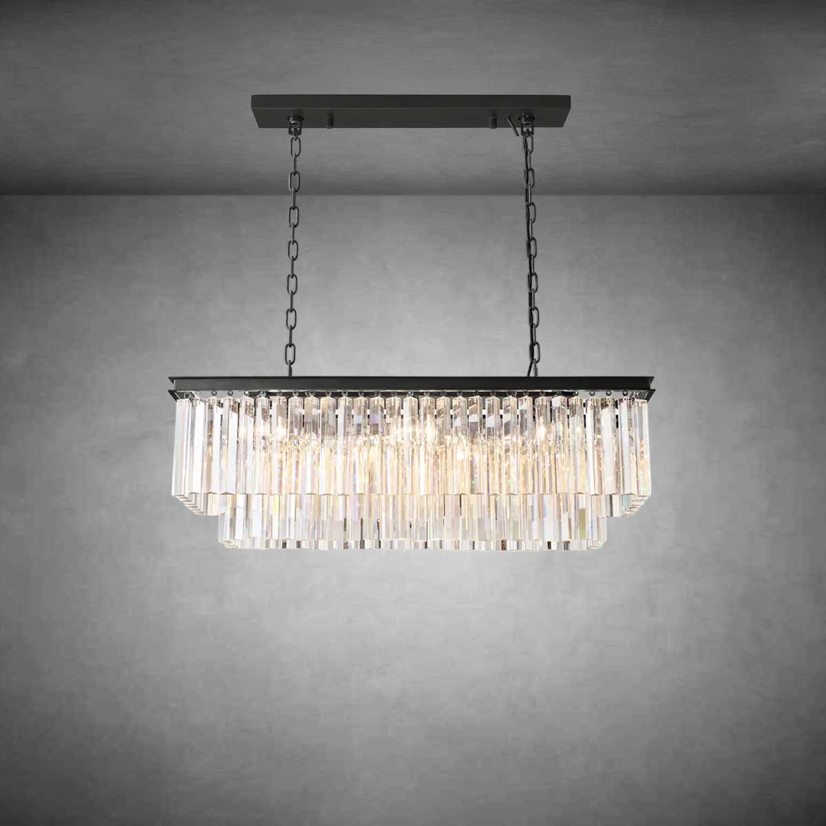Crystal Prism Chandelier