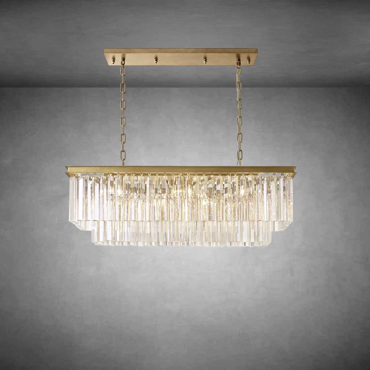 Crystal Prism Chandelier