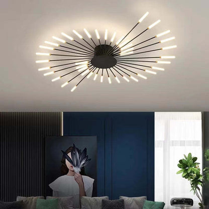 LED Spiral Ceiling Light
