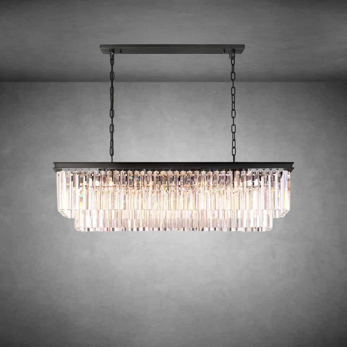 Crystal Prism Chandelier