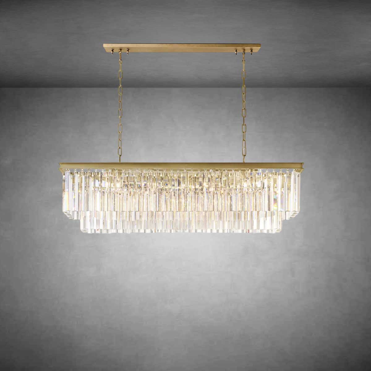 Crystal Prism Chandelier
