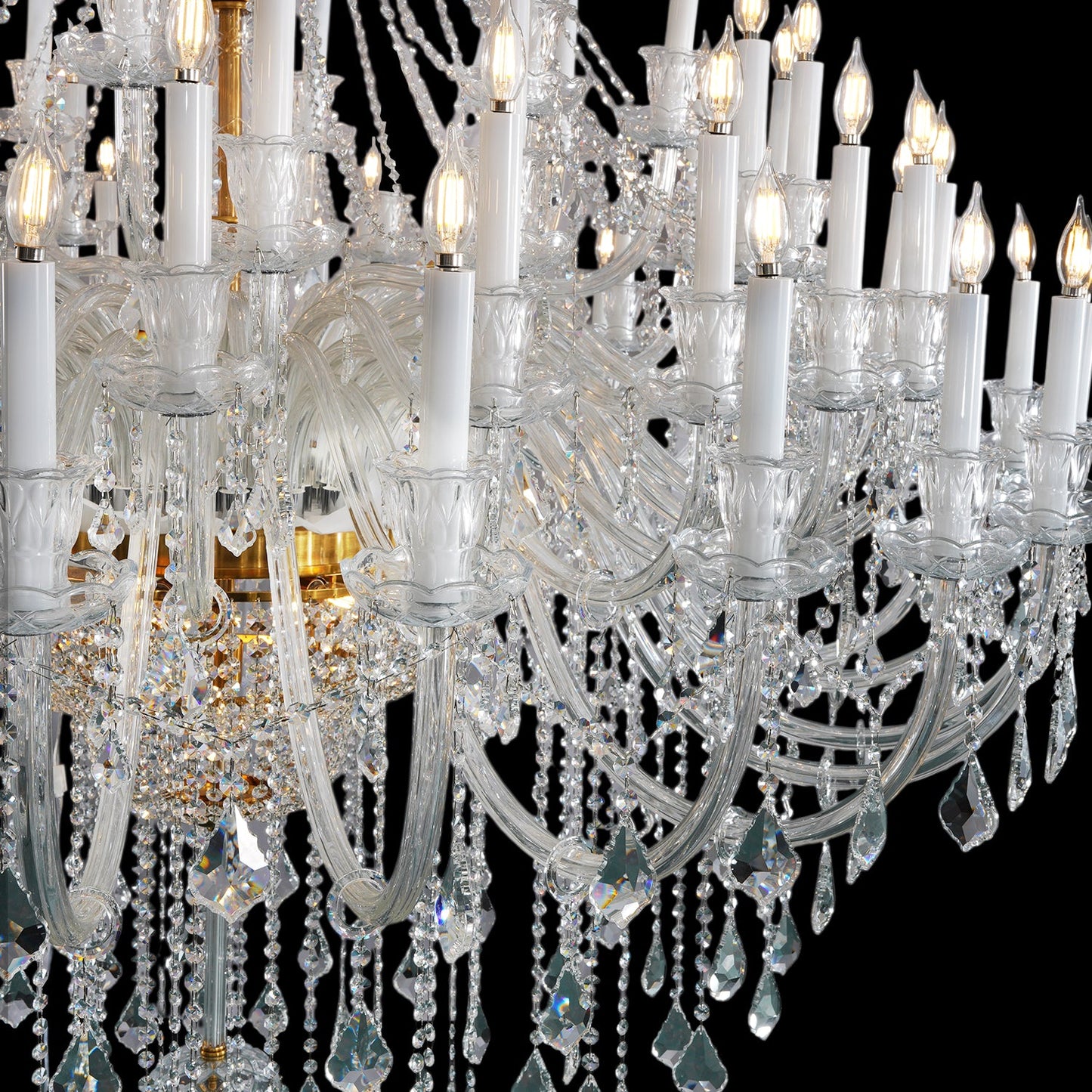 Crystal Candle Chandelier