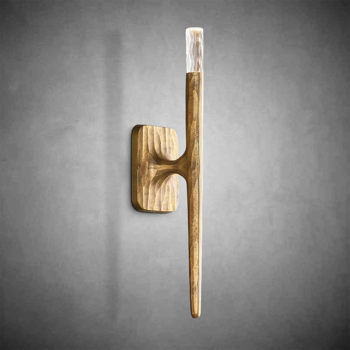 Handcrafted Brass Wall Sconce