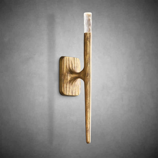 Handcrafted Brass Wall Sconce