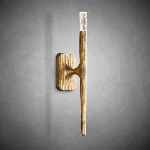 Handcrafted Brass Wall Sconce