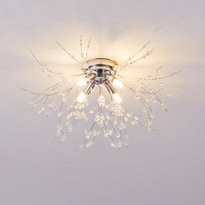 WOMO Dandelion Crystal Flush Mount Ceiling Light-WM1014