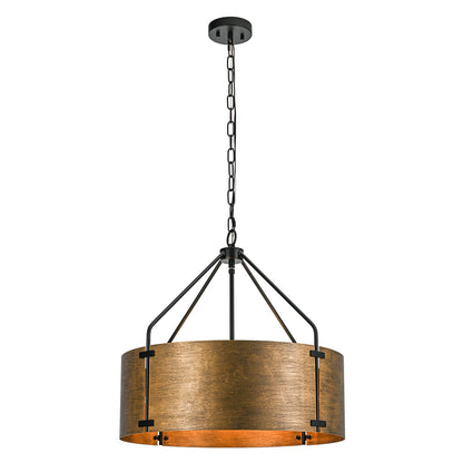 Ruston Industrial Drum Pendant Light