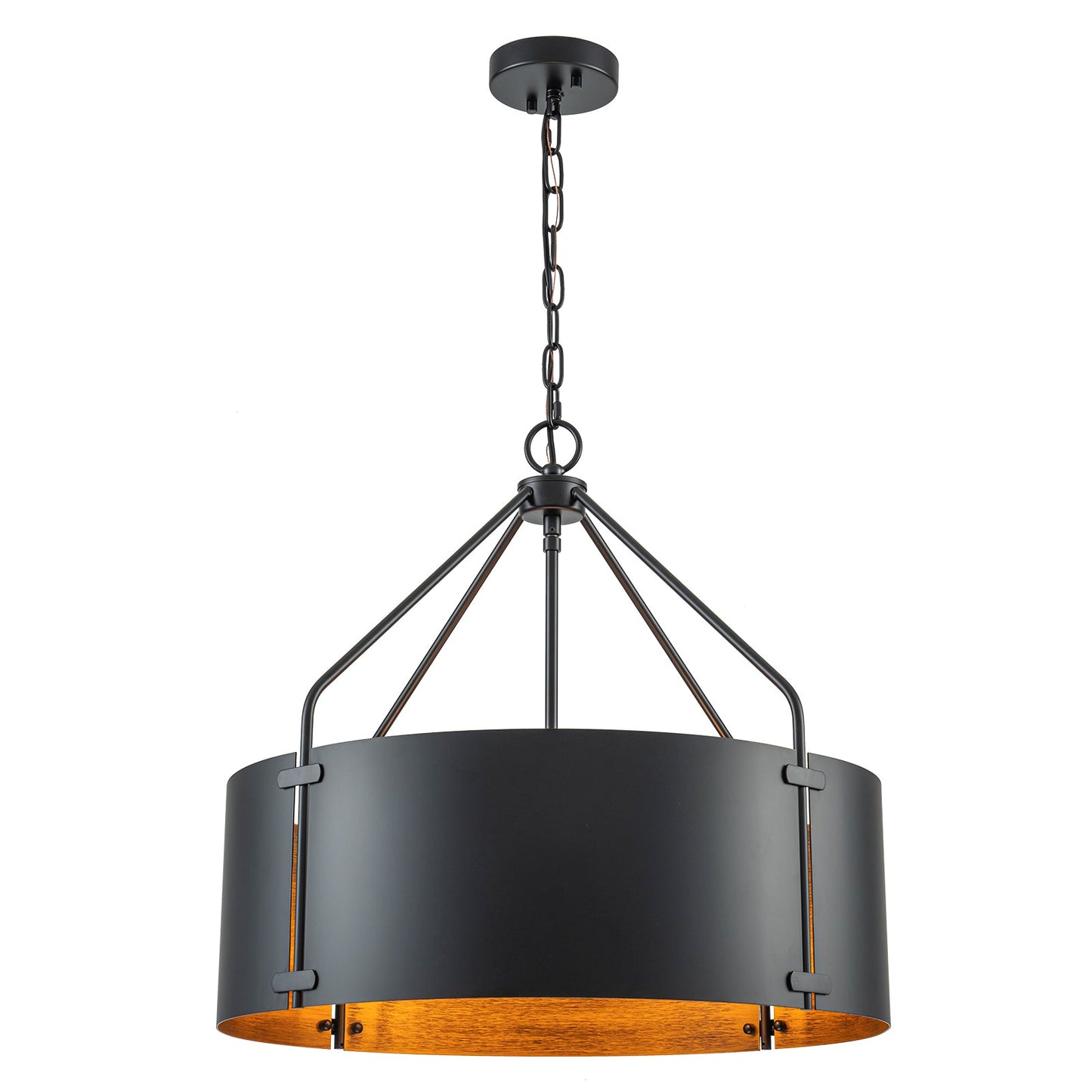 Ruston Industrial Drum Pendant Light