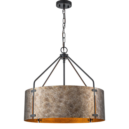 Ruston Industrial Drum Pendant Light