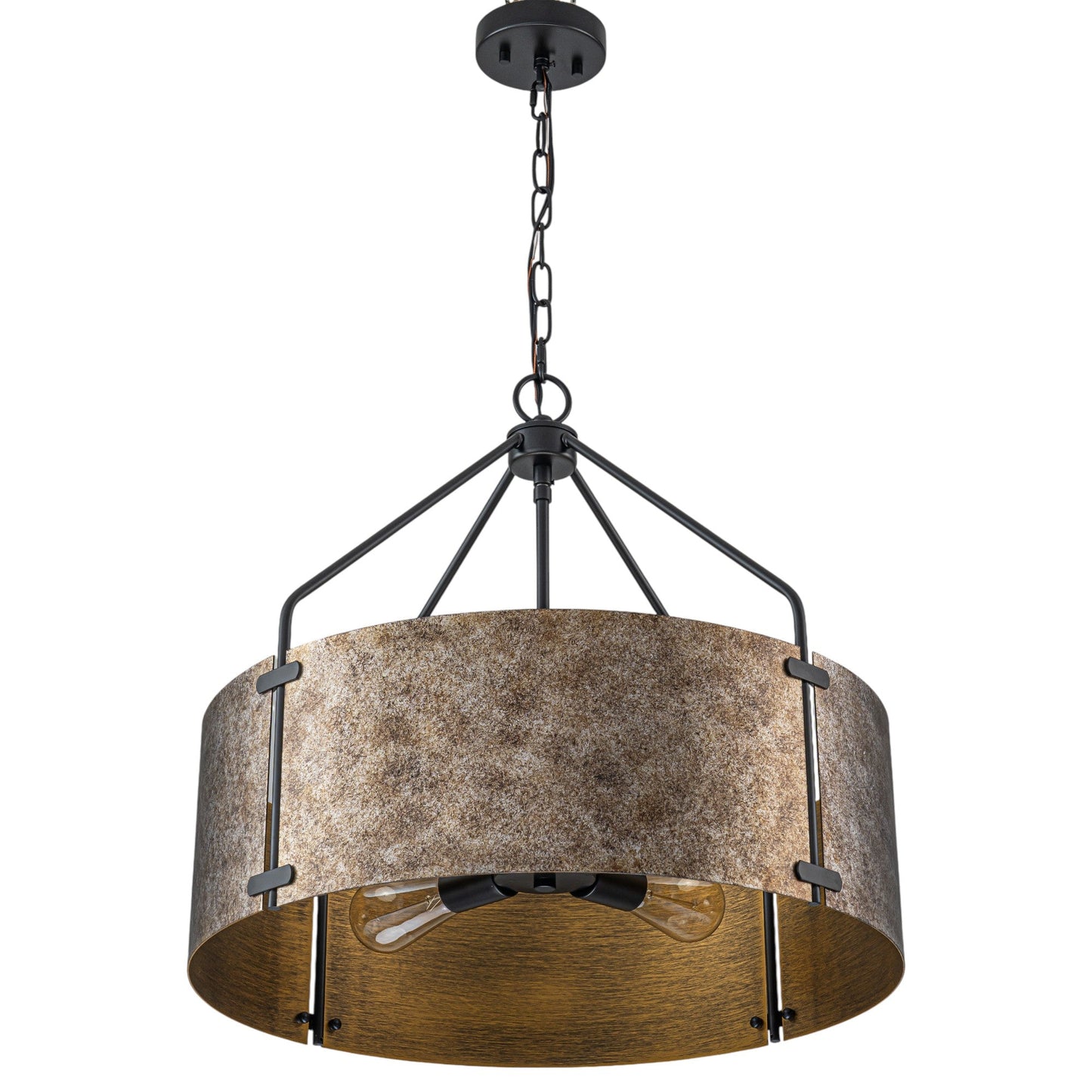 Ruston Industrial Drum Pendant Light