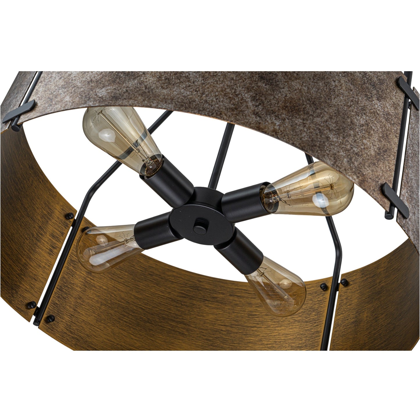 Ruston Industrial Drum Pendant Light