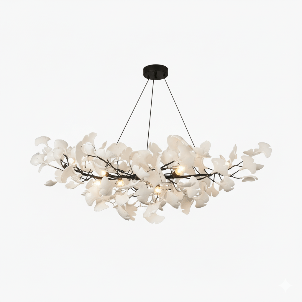 Modern Gingko Leaf Chandelier