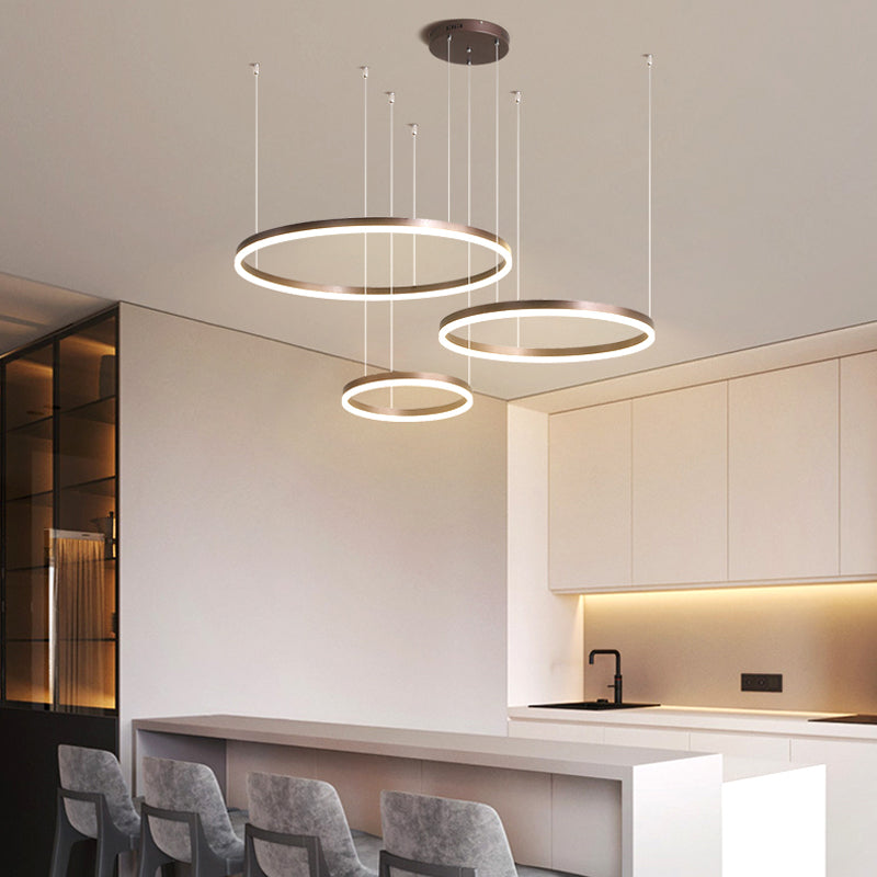 LED Ring Pendant Light