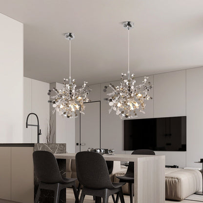 Flora Metallic Chandelier