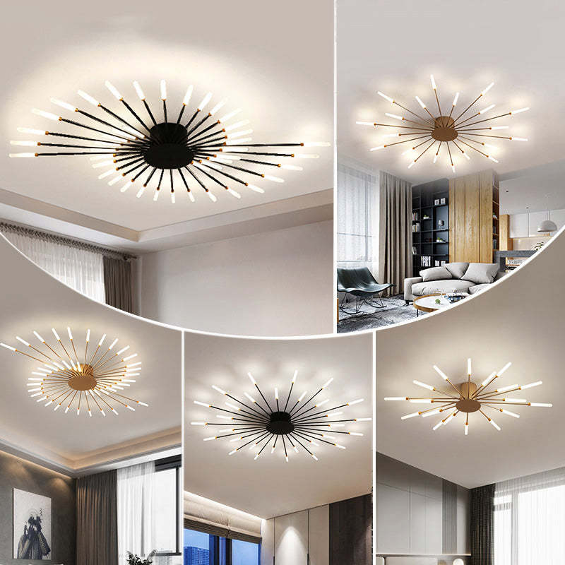 LED Spiral Ceiling Light