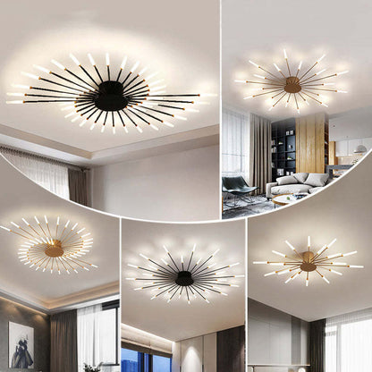 LED Spiral Ceiling Light