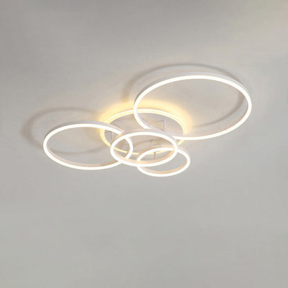 Modern Ring LED Flush Mount Ceiling Light