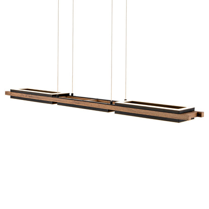 Linea Wood LED Pendant Light