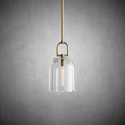 Bell Glass Pendant Light