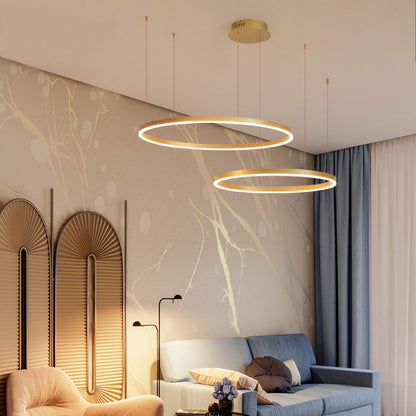 LED Ring Pendant Light