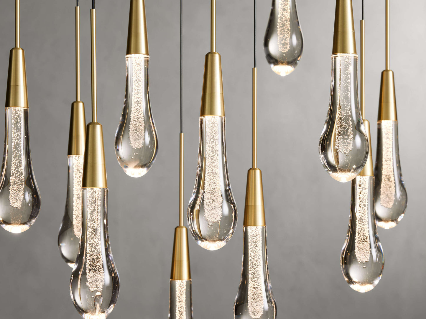 Soltaire Raindrop LED Chandelier