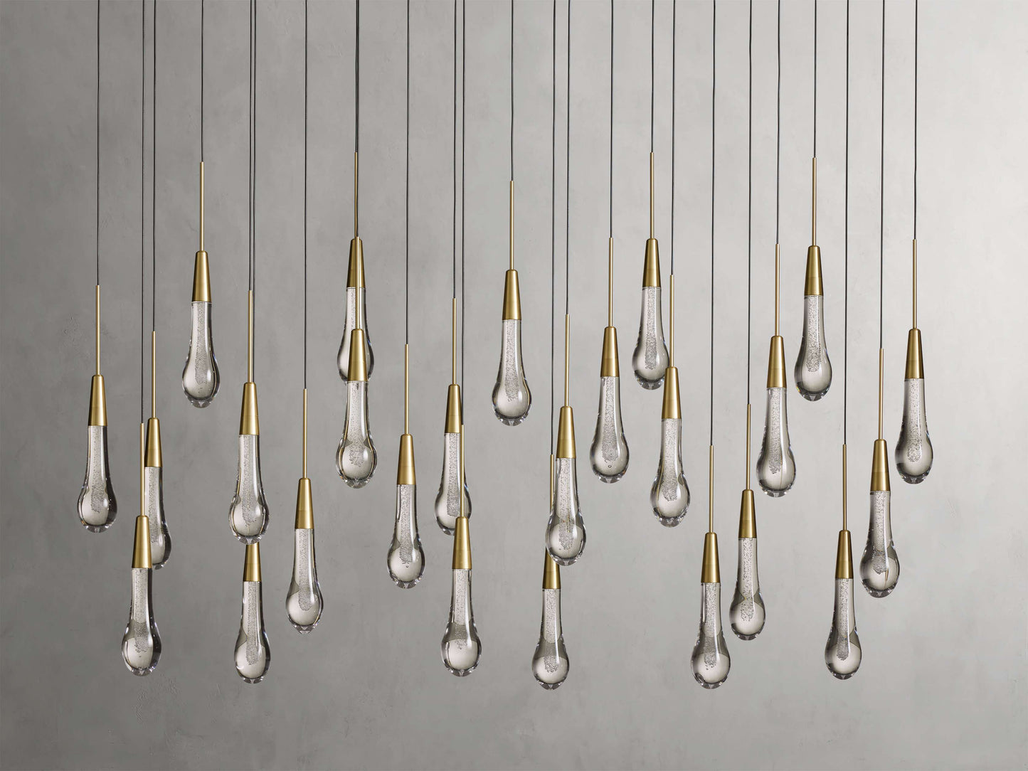Soltaire Raindrop LED Chandelier