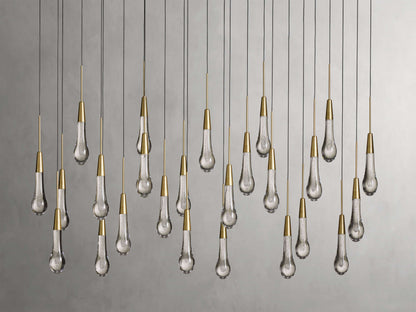 Soltaire Raindrop LED Chandelier