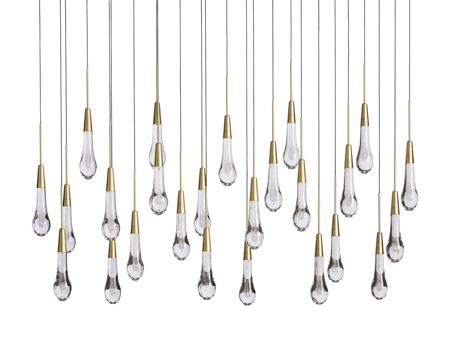 Soltaire Raindrop LED Chandelier
