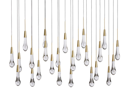 Soltaire Raindrop LED Chandelier