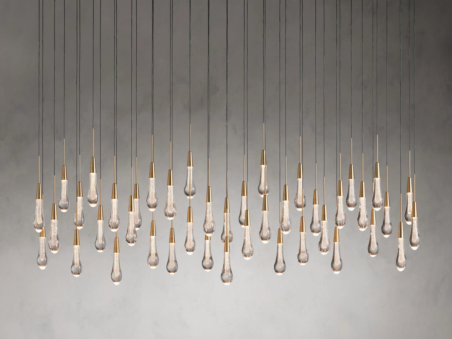 Soltaire Raindrop LED Chandelier