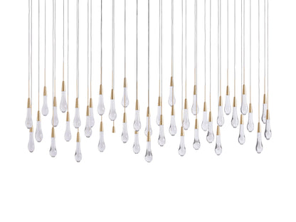 Soltaire Raindrop LED Chandelier