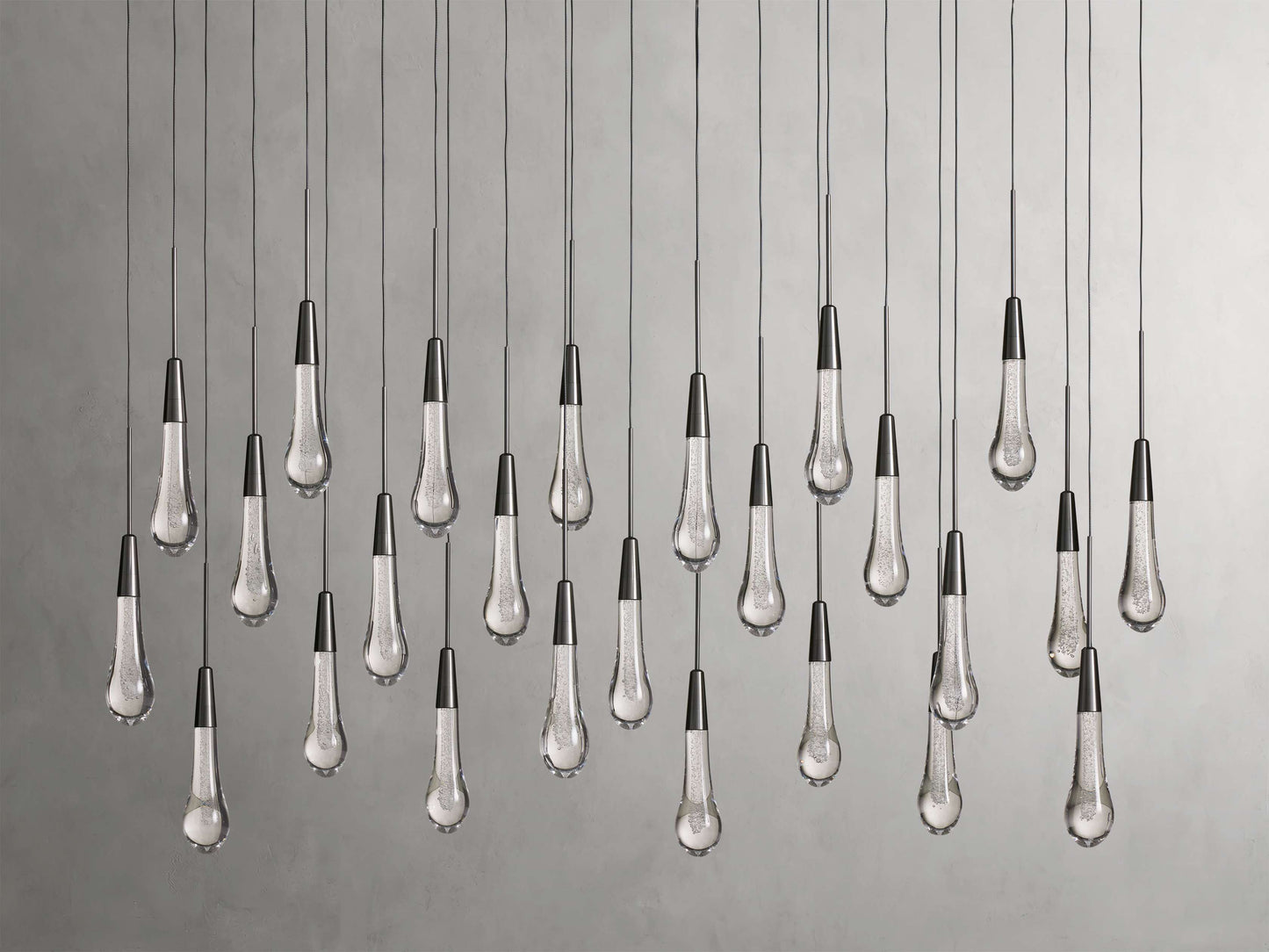 Soltaire Raindrop LED Chandelier