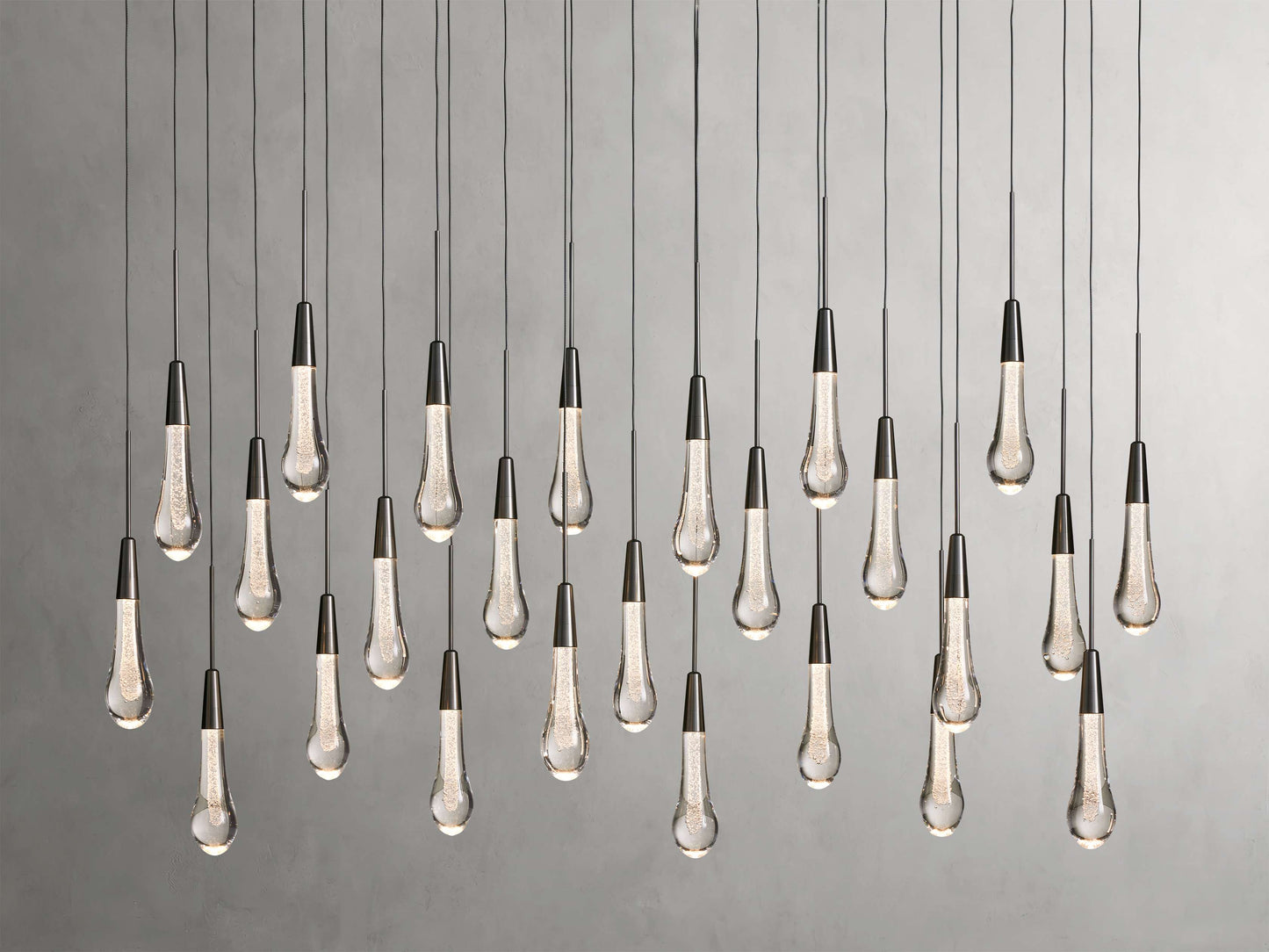 Soltaire Raindrop LED Chandelier