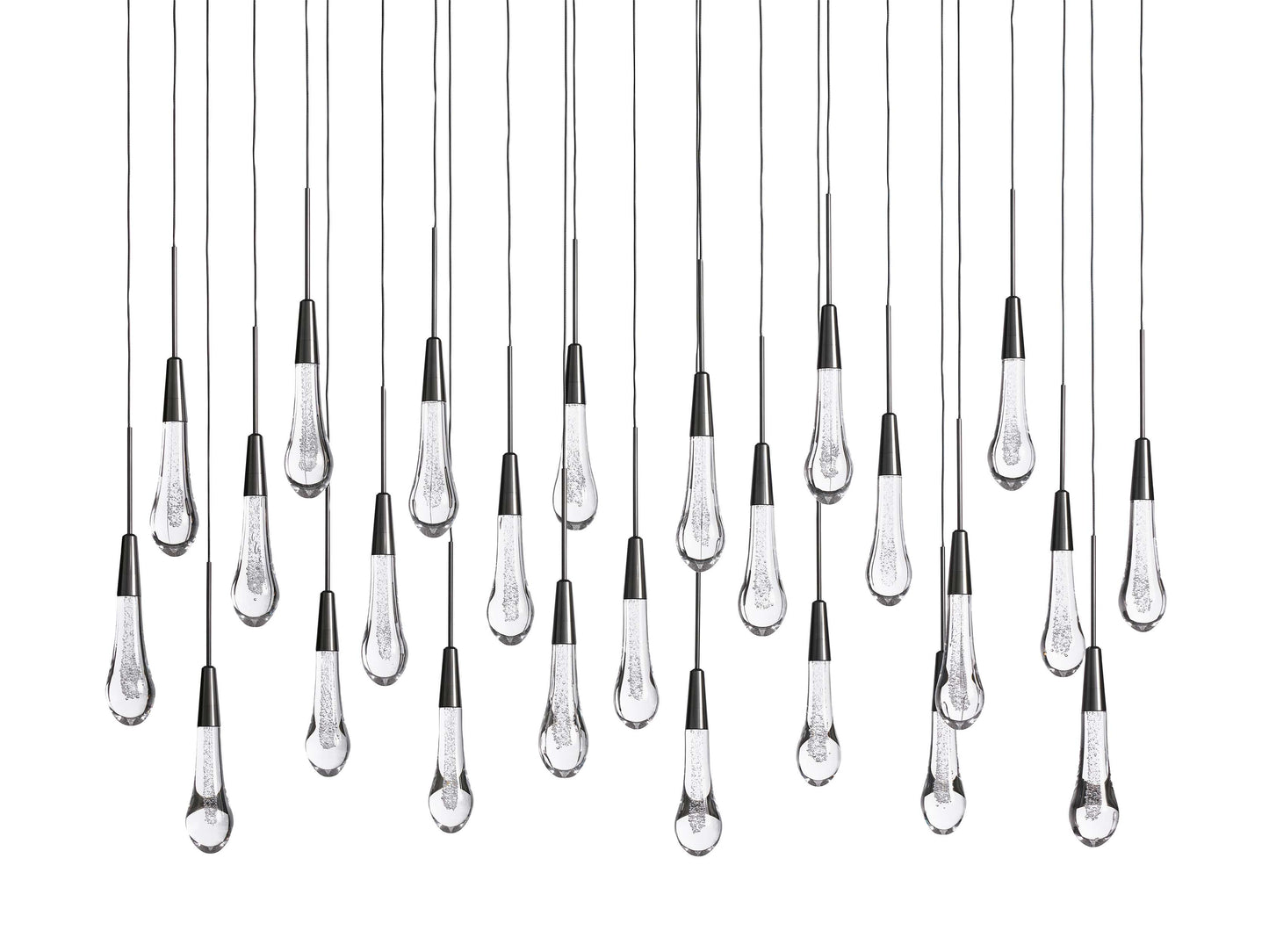 Soltaire Raindrop LED Chandelier