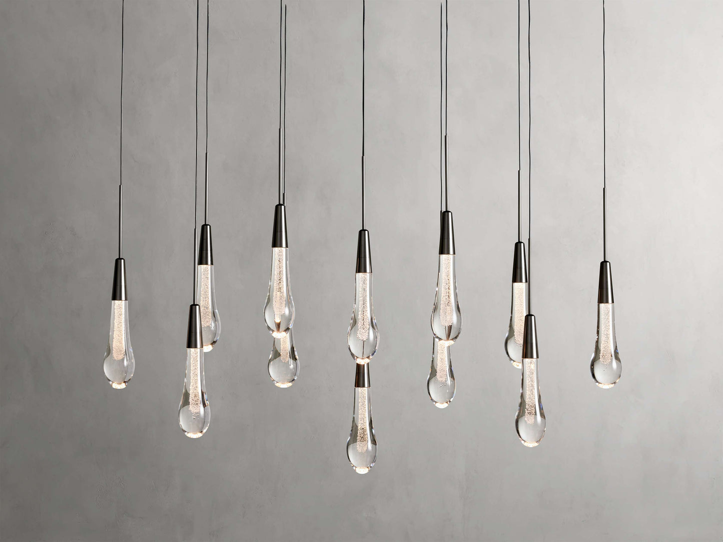 Soltaire Raindrop LED Chandelier