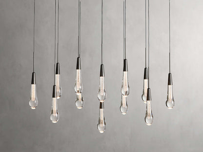 Soltaire Raindrop LED Chandelier
