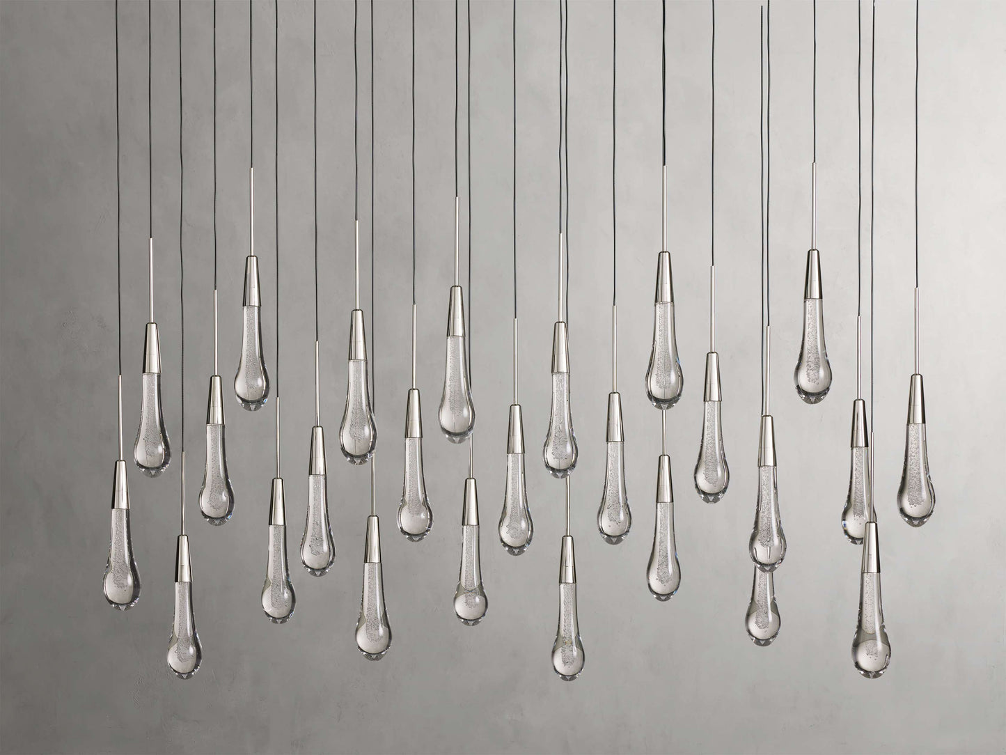 Soltaire Raindrop LED Chandelier