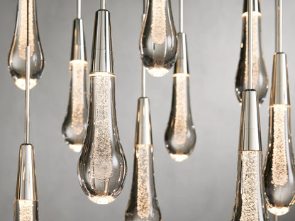 Soltaire Raindrop LED Chandelier