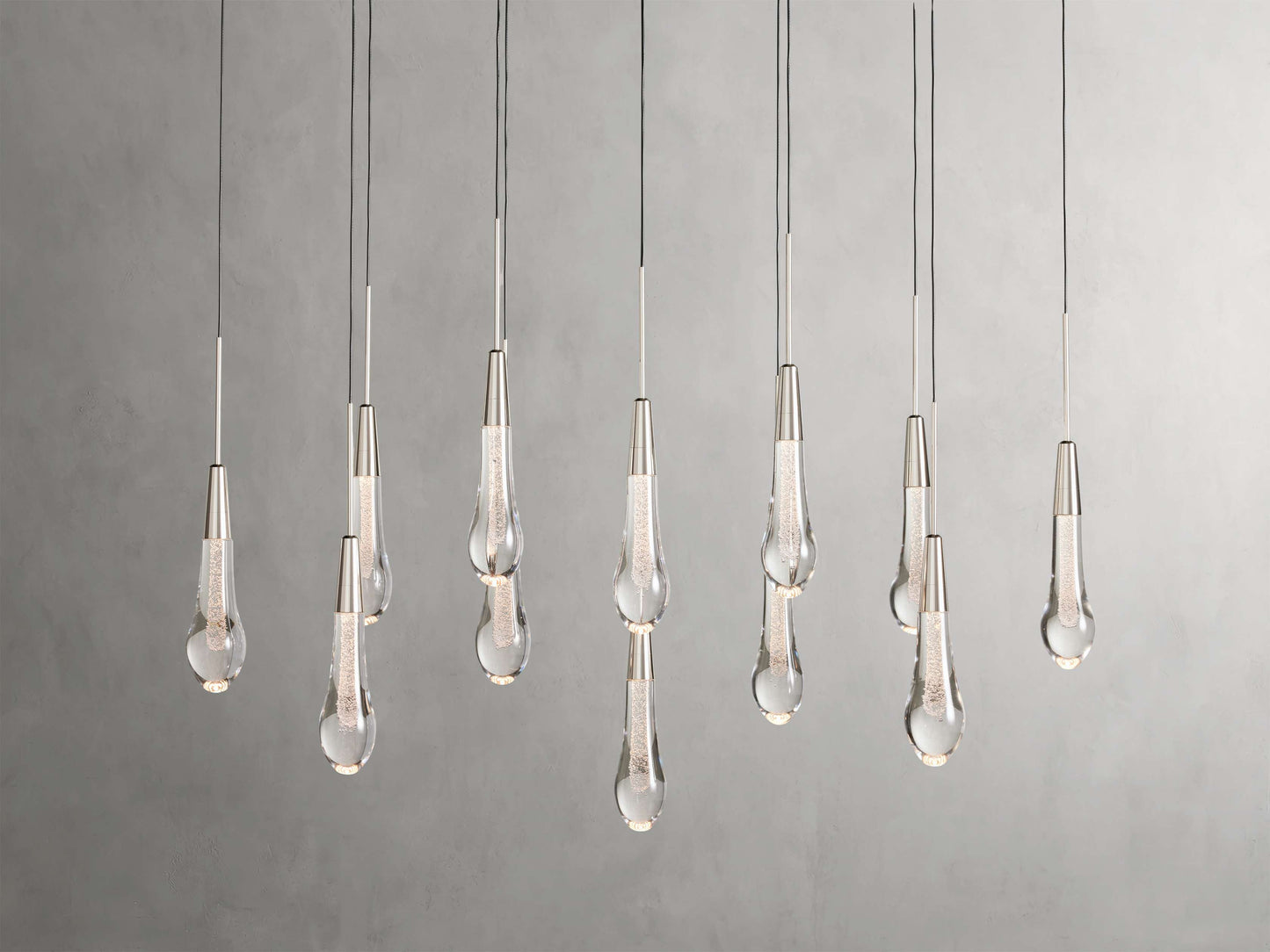 Soltaire Raindrop LED Chandelier