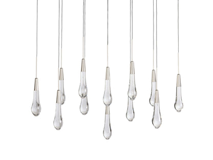 Soltaire Raindrop LED Chandelier